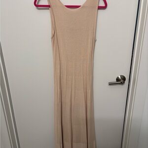 Zara Beige Maxi Dress